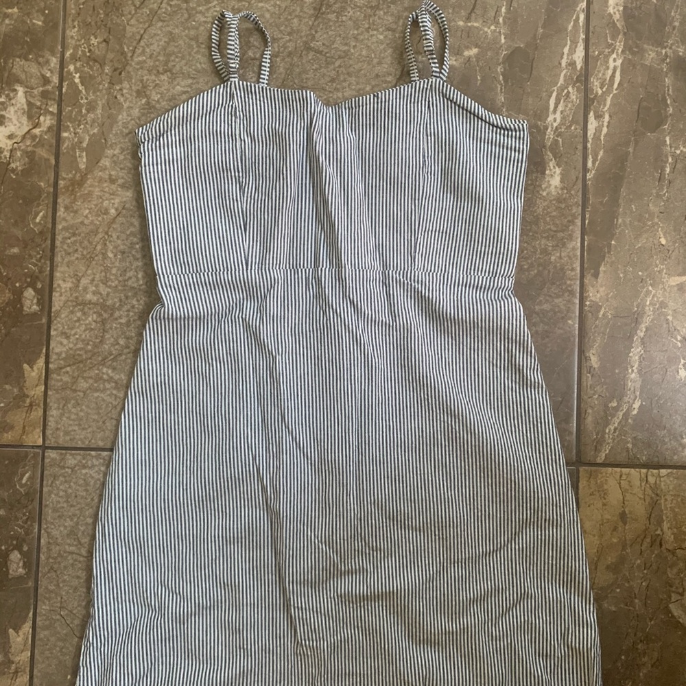 Brandy Melville Striped Spaghetti Strap Dress